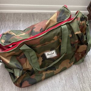 Herschel Supply Company Camo Duffel Bag